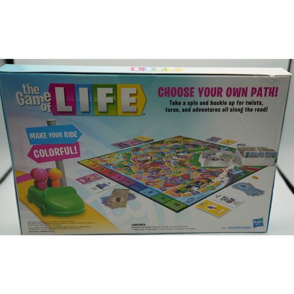 The Game of Life Board Game, Hasbro Gaming, Modern Edition - Picture 2 of 2